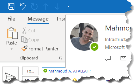 Microsoft Teams Outlook Presence Status